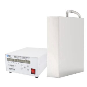 Immersible ultrasonic transducer plates main view for industrial cleaning tanks and ultrasonic cleaning systems