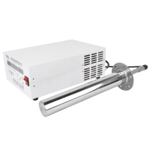 Immersible ultrasonic transducer rods main view for industrial cleaning tanks and ultrasonic cleaning systems